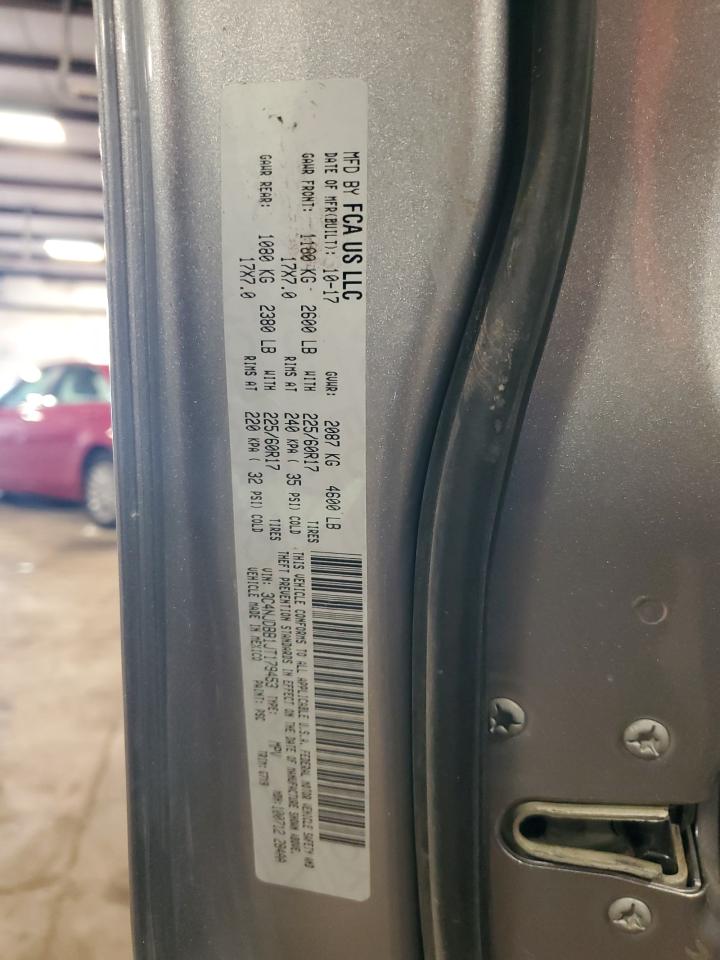 2018 Jeep Compass Latitude VIN: 3C4NJDBB1JT179453 Lot: 71779565