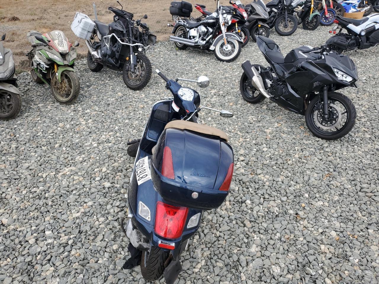 2007 Vespa Granturismo 200 VIN: ZAPM319K875007938 Lot: 81674505