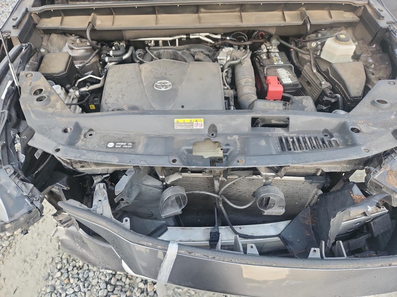 2021 Toyota Highlander L VIN: 5TDCZRAH5MS525019 Lot: 81638335