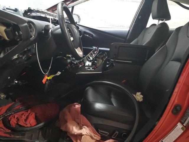  TOYOTA PRIUS 2017 Красный