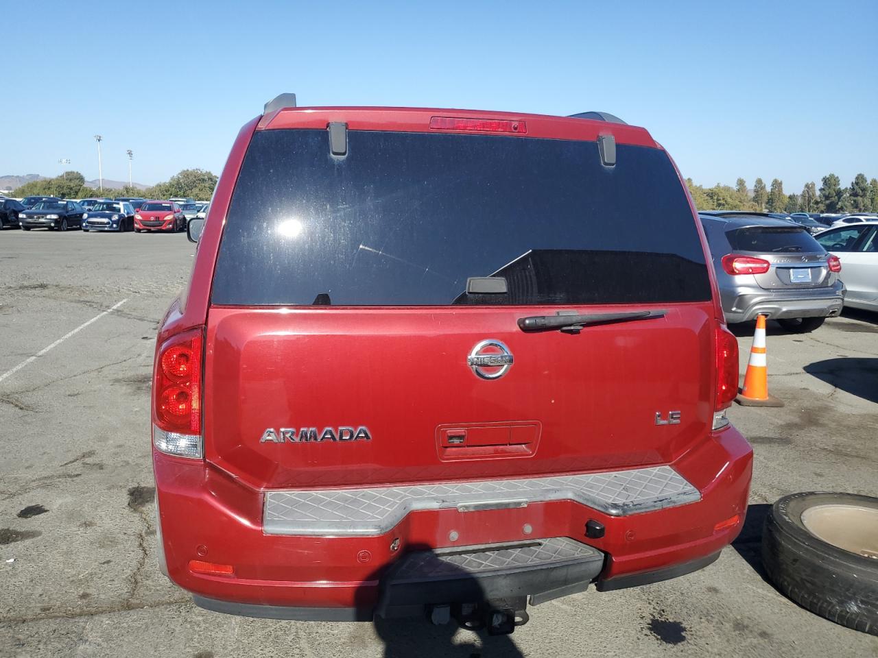 2008 Nissan Armada Se VIN: 5N1AA08D28N626801 Lot: 84284385
