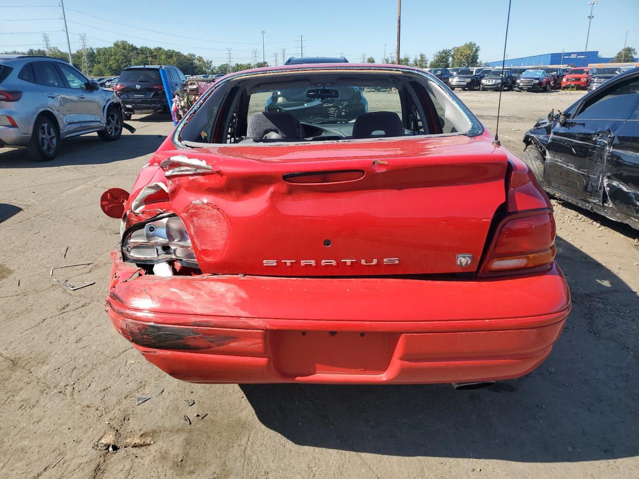 1997 Dodge Stratus Es VIN: 1B3EJ56H2VN689466 Lot: 71691695