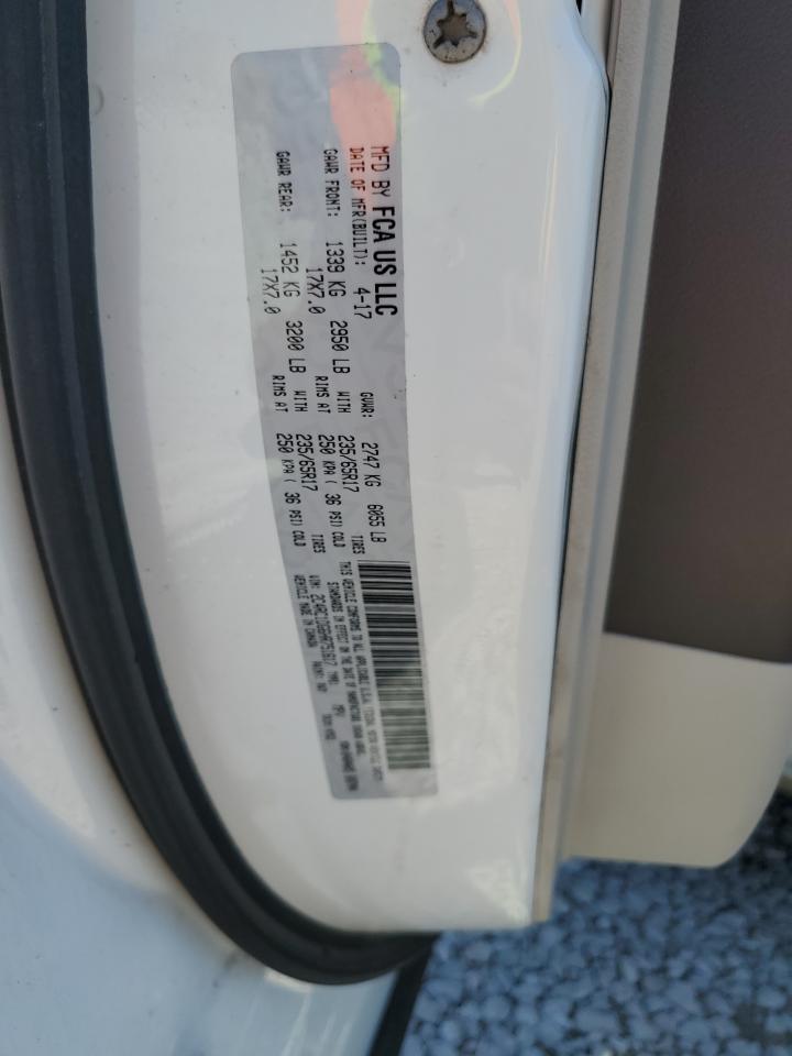 2017 Chrysler Pacifica Touring VIN: 2C4RC1DG6HR751617 Lot: 80274295