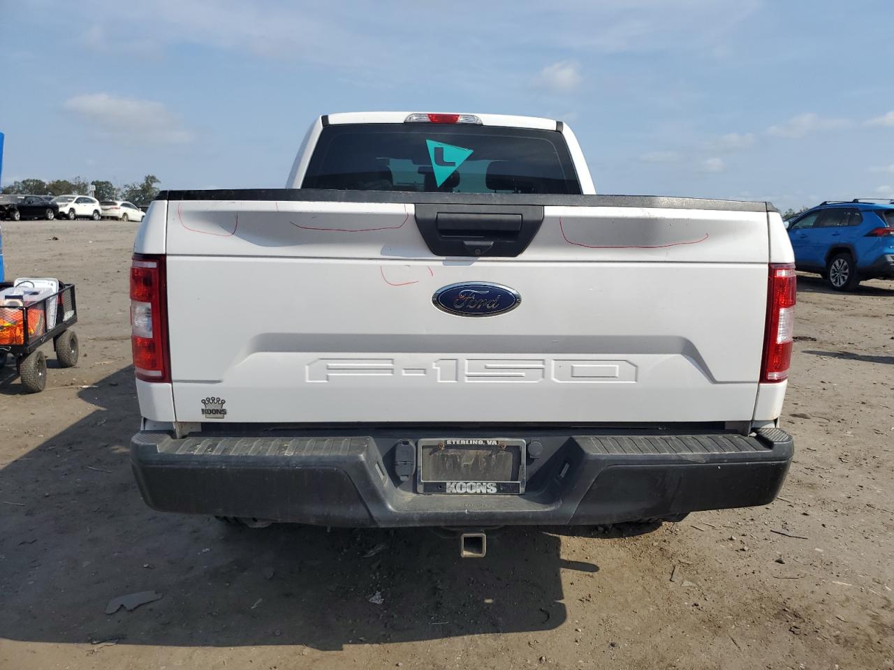 2018 Ford F150 Super Cab VIN: 1FTEX1EB0JKE64204 Lot: 80809995