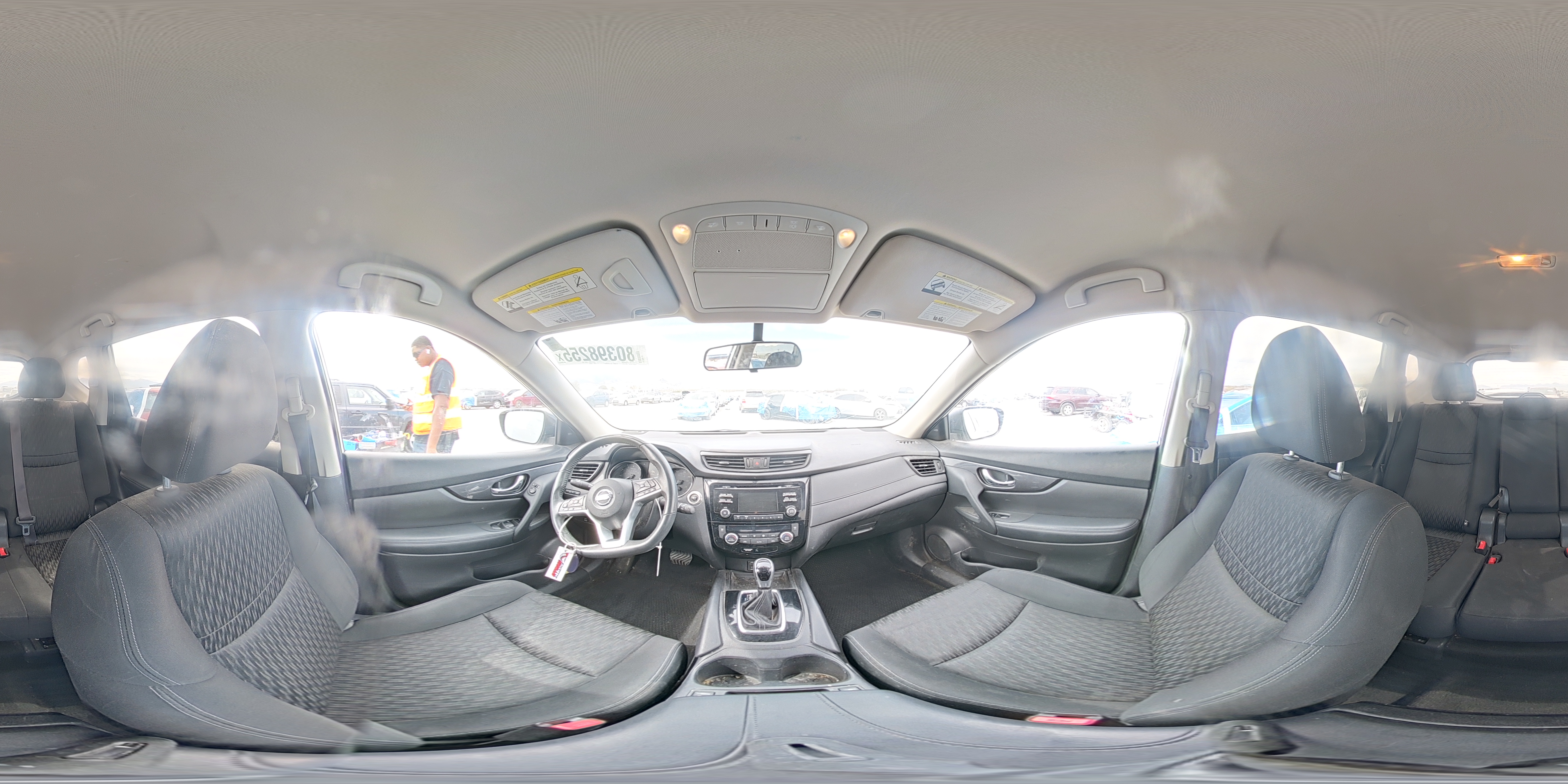 2017 Nissan Rogue S VIN: KNMAT2MV1HP604687 Lot: 80398255