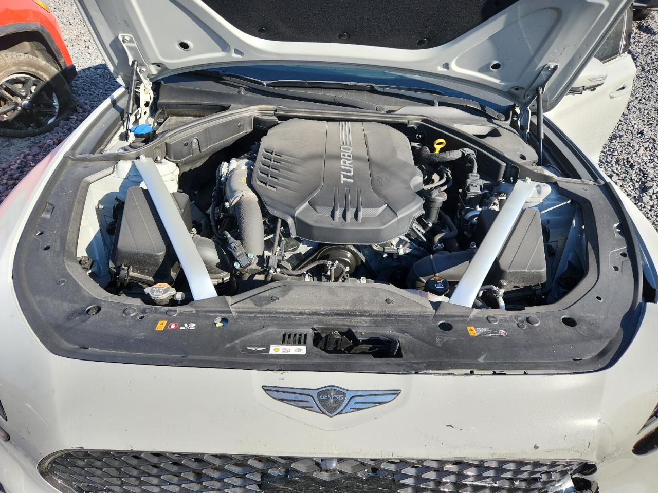 2025 Genesis G70 Sport Advanced VIN: KMTG54SE9SU144949 Lot: 81021135