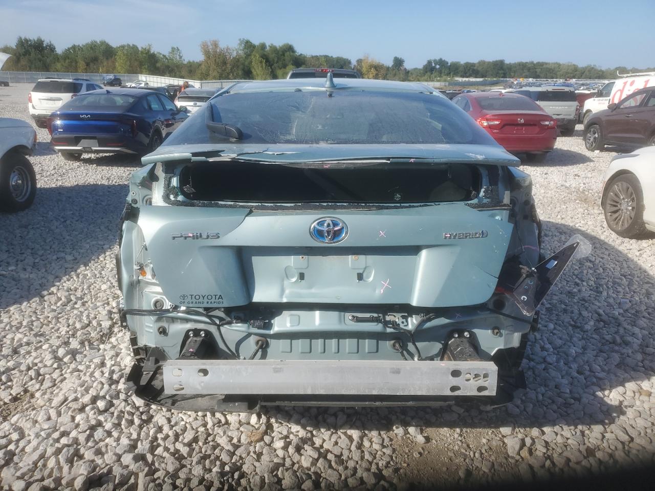 2017 Toyota Prius VIN: JTDKARFU5H3051587 Lot: 84061005