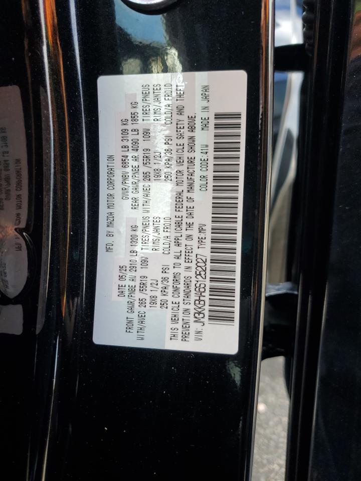 2025 Mazda Cx-90 Preferred VIN: JM3KKBHA6S1252027 Lot: 84407275