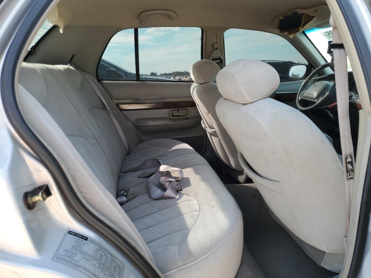 1999 Mercury Grand Marquis Gs VIN: 2MEFM74W6XX727983 Lot: 81948485