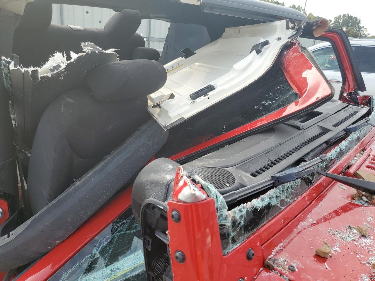 2015 Jeep Wrangler Sport VIN: 1C4AJWAG3FL711005 Lot: 80410485