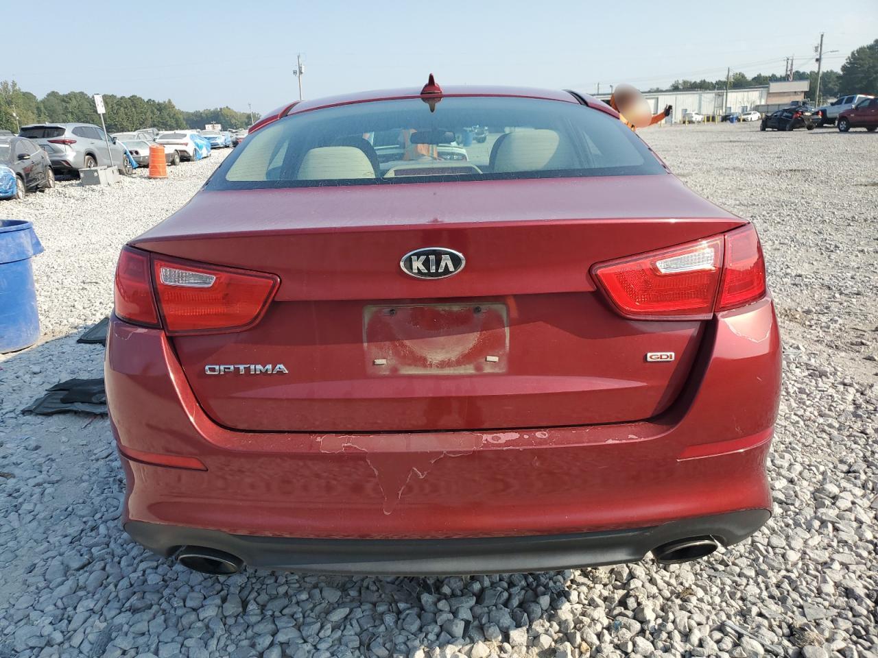 2015 Kia Optima Lx VIN: 5XXGM4A7XFG498236 Lot: 81236575