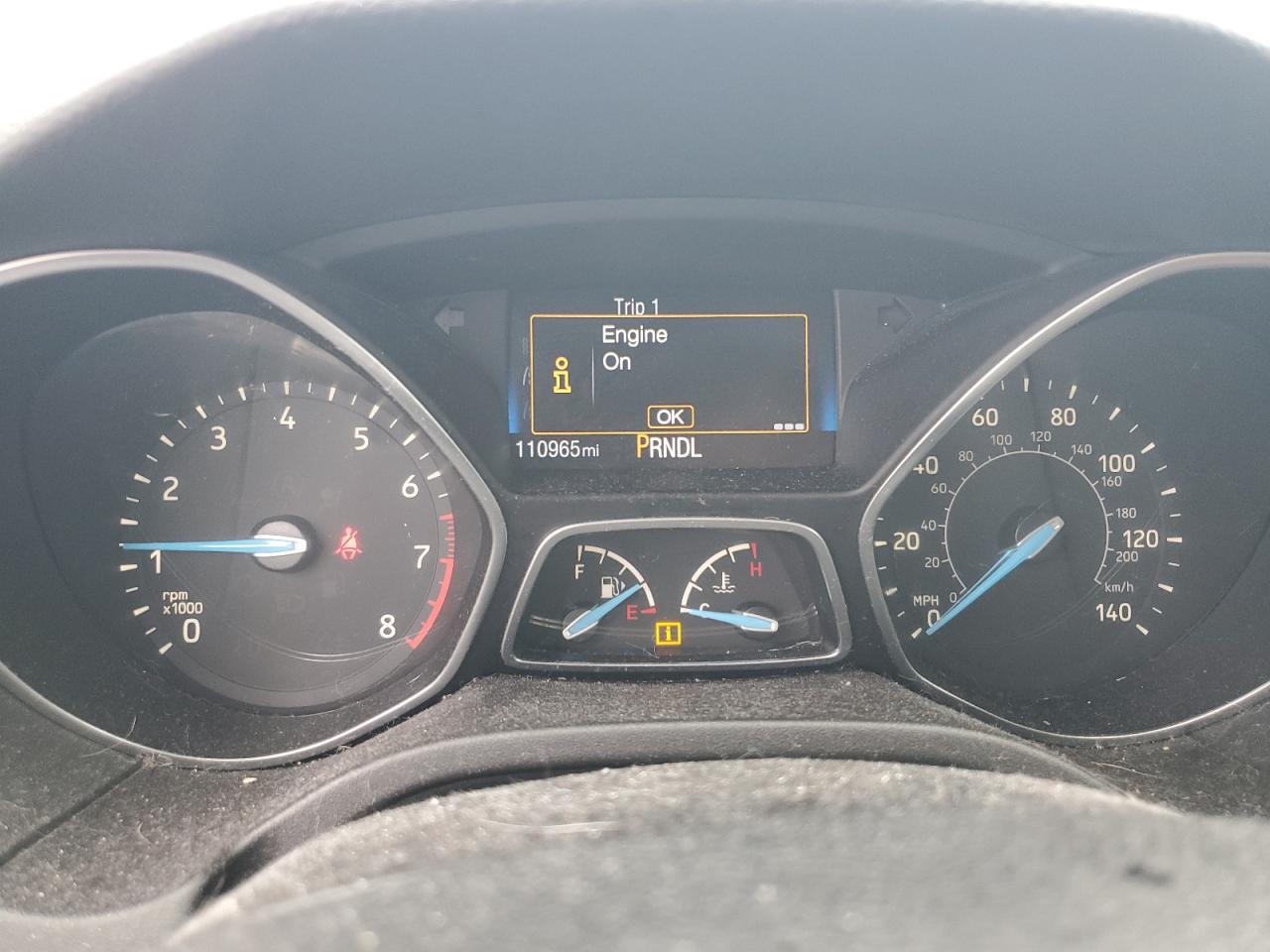 2016 Ford Focus S VIN: 1FADP3E21GL343455 Lot: 81798565