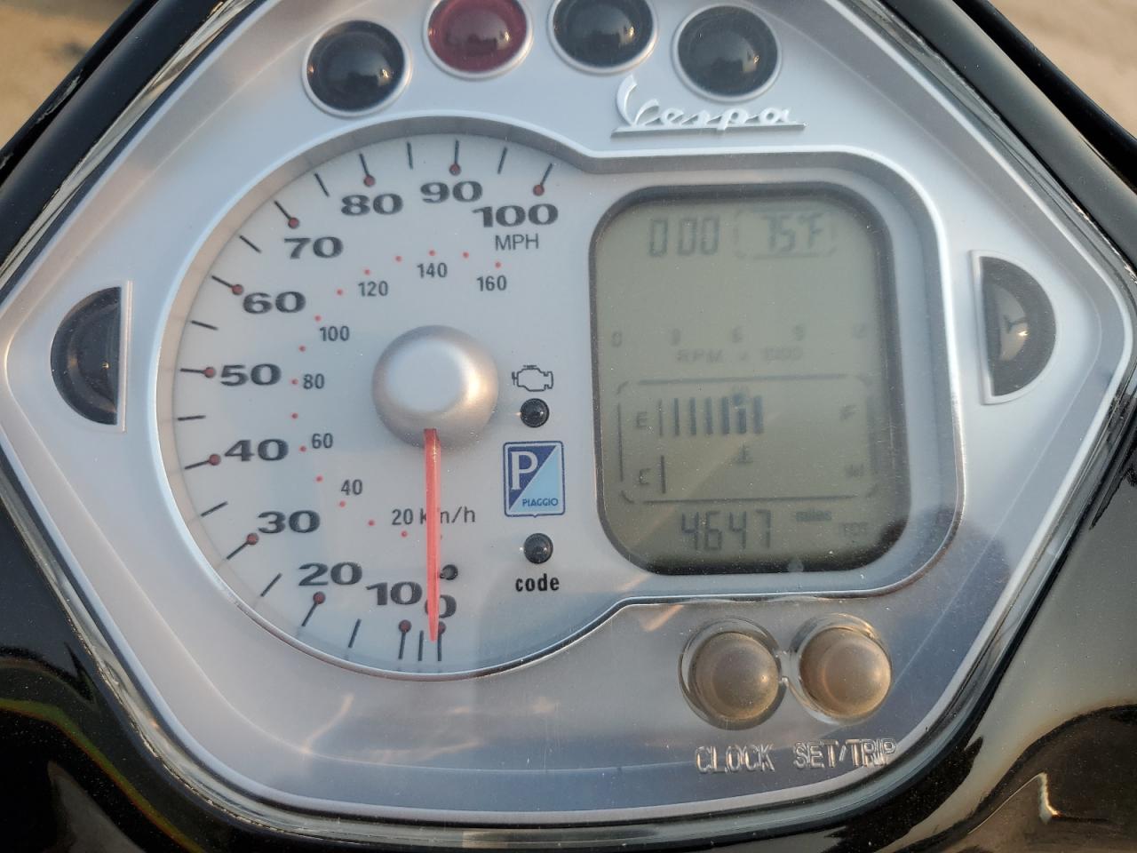 2006 Vespa Gts 250 VIN: ZAPM459L465001985 Lot: 71618705