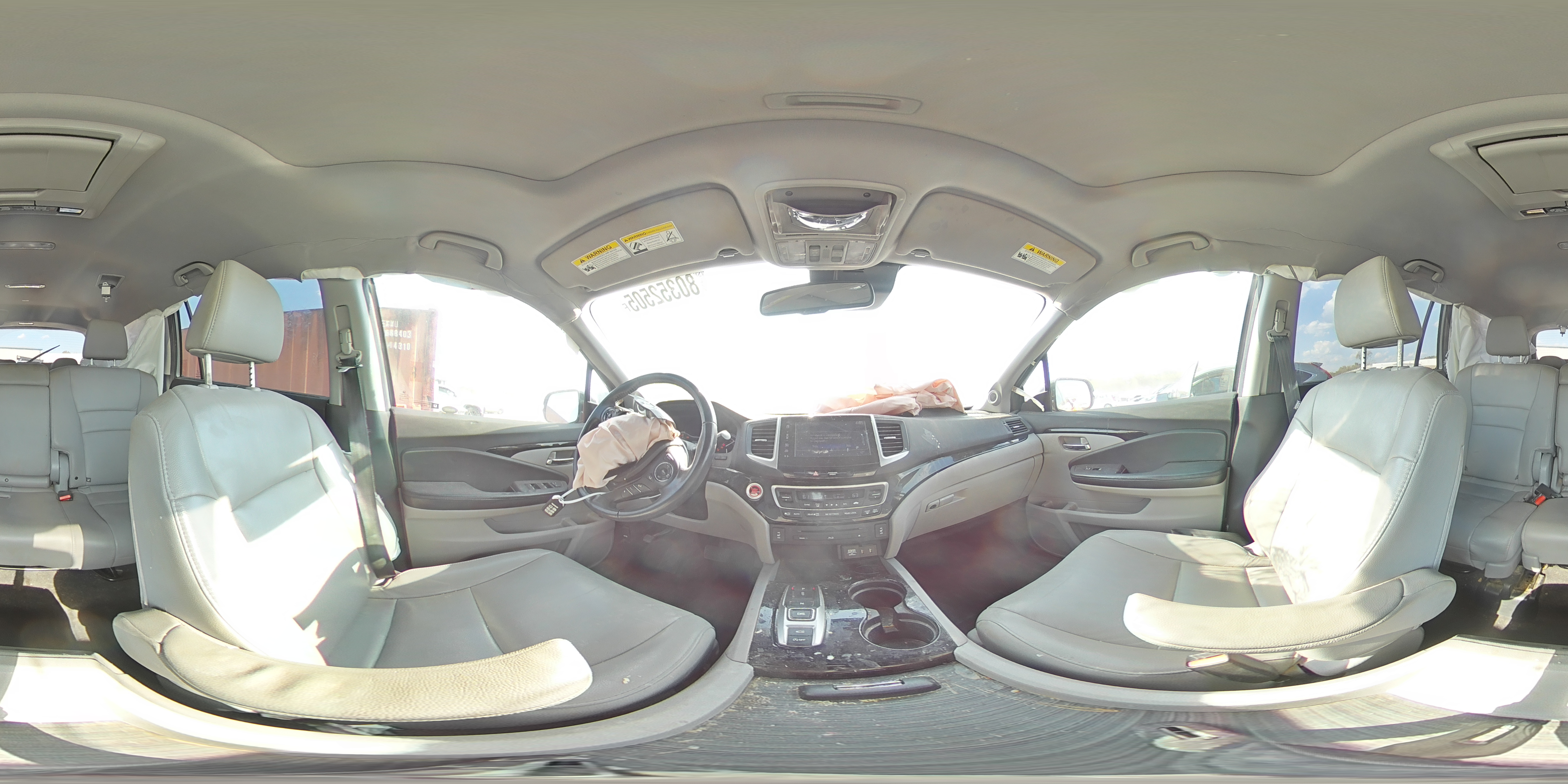 2017 Honda Pilot Touring VIN: 5FNYF6H94HB068161 Lot: 80352505