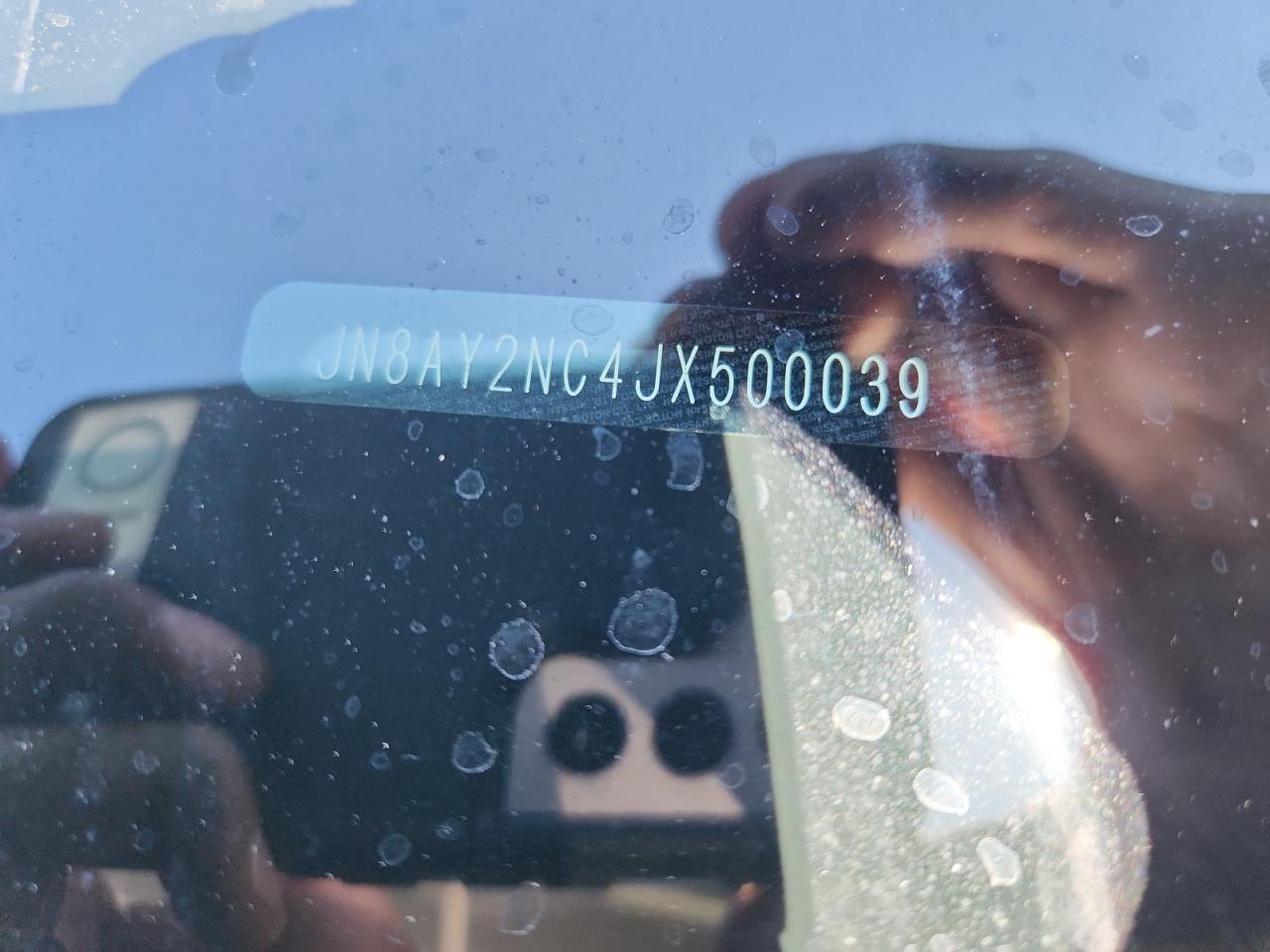 2018 Nissan Armada Sv VIN: JN8AY2NC4JX500039 Lot: 81150715