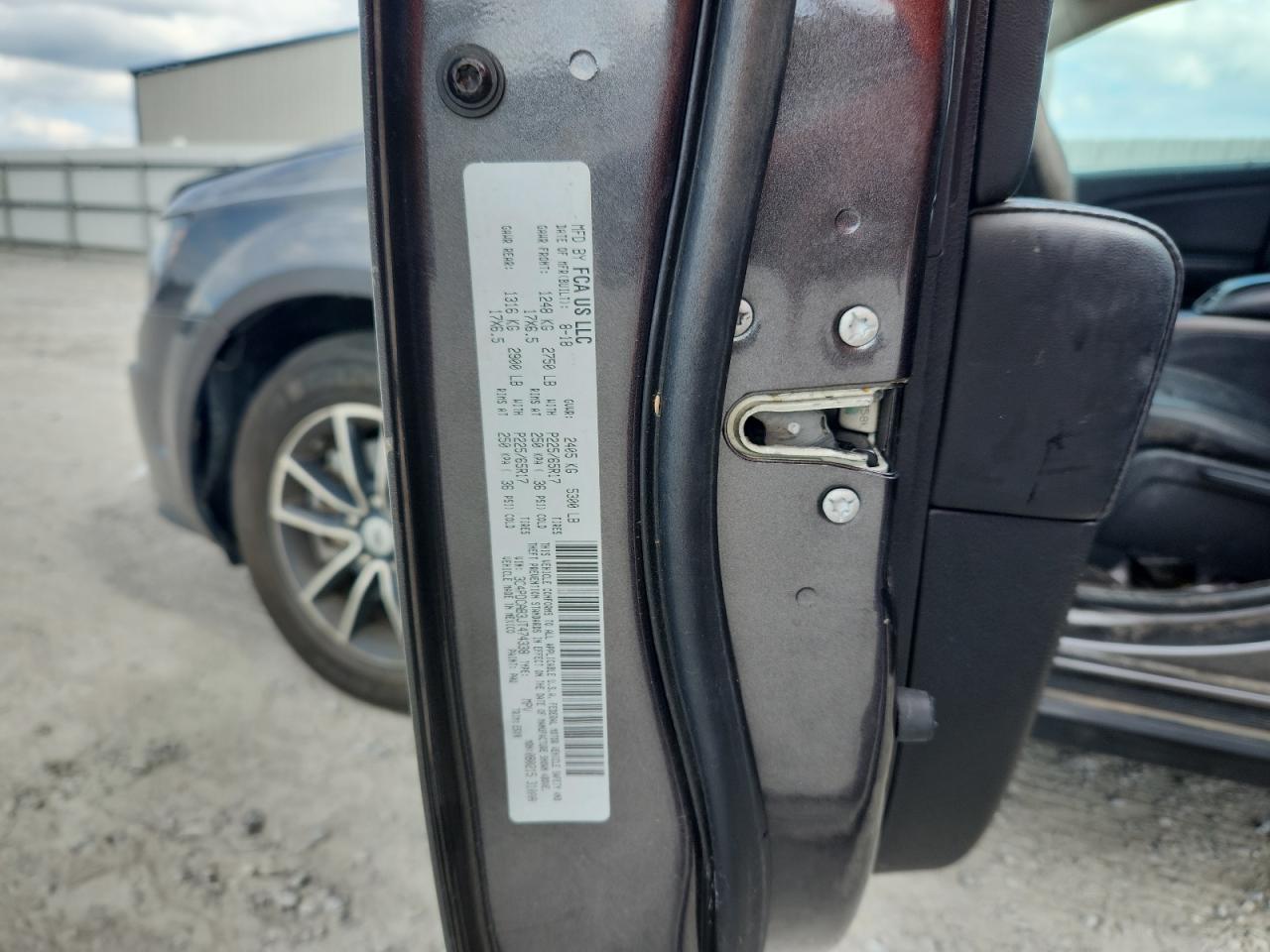 2018 Dodge Journey Se VIN: 3C4PDCAB3JT474338 Lot: 83830535