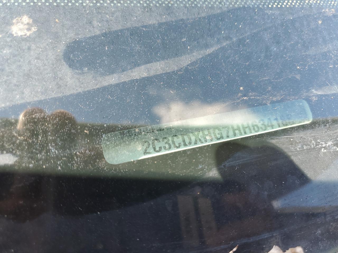 2017 Dodge Charger Sxt VIN: 2C3CDXHG7HH634185 Lot: 80411725