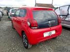 2015 PEUGEOT 108 ALLURE  for sale at Copart WOLVERHAMPTON