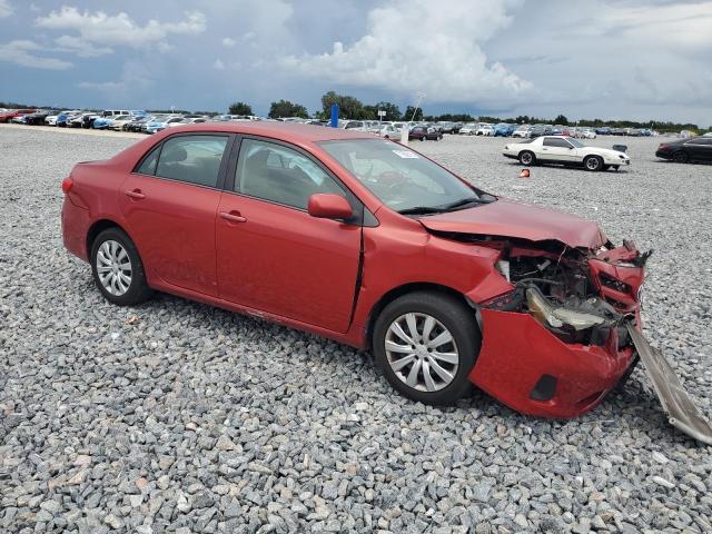  TOYOTA COROLLA 2012 Czerwony