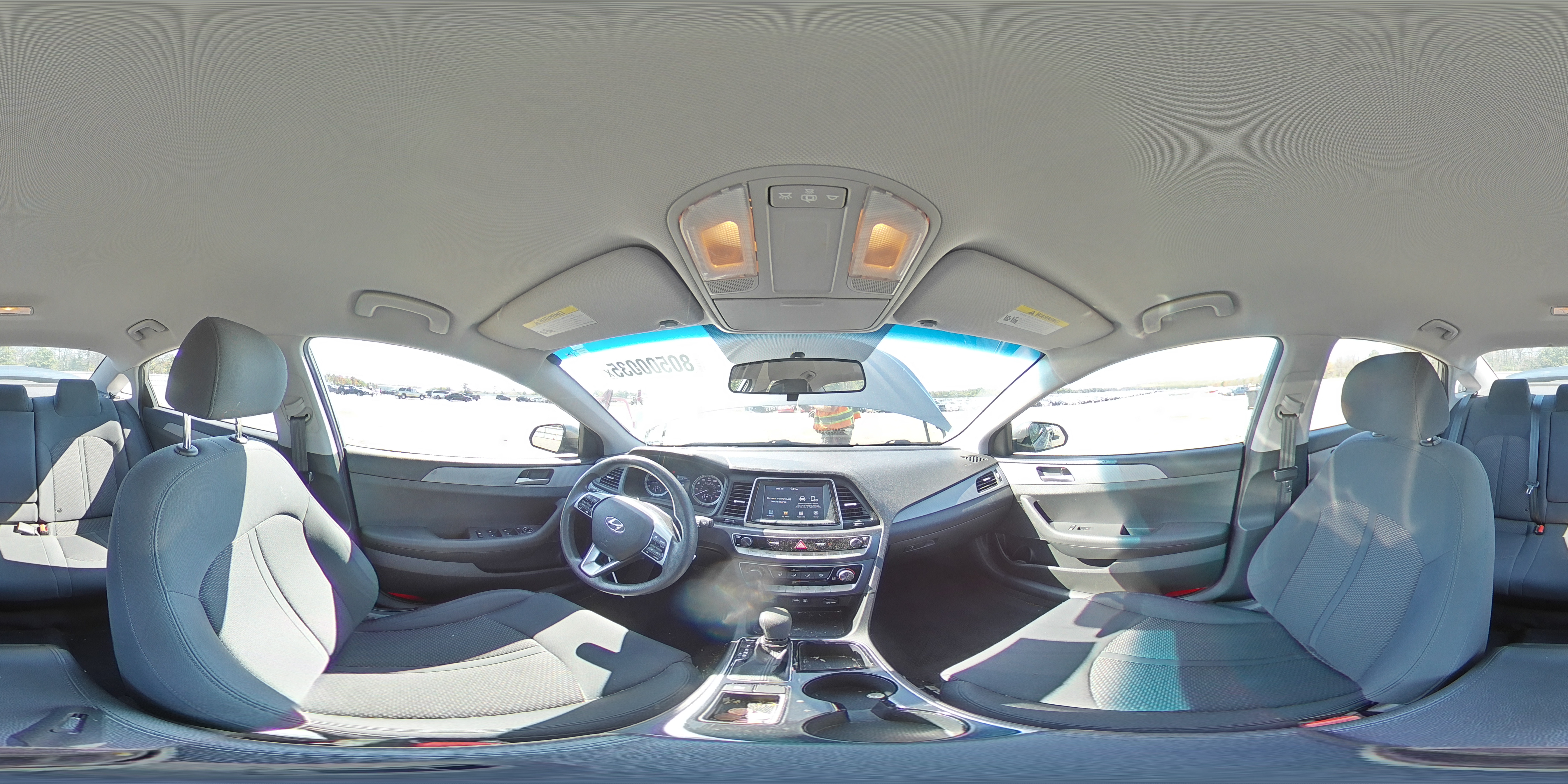 2019 Hyundai Sonata Se VIN: 5NPE24AF8KH758524 Lot: 80500035