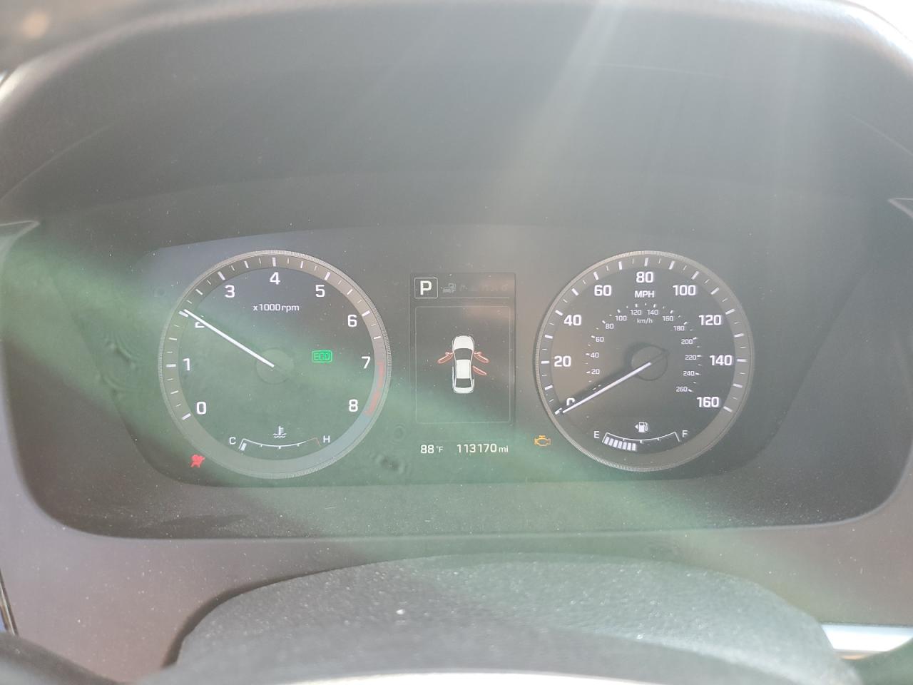 2017 Hyundai Sonata Sport VIN: 5NPE34AF2HH455826 Lot: 81132255