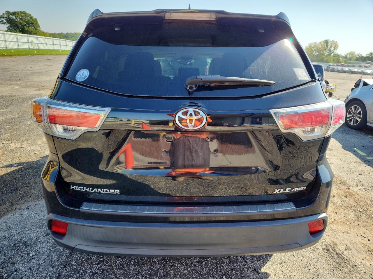 2015 Toyota Highlander Xle VIN: 5TDJKRFH7FS177411 Lot: 81787715