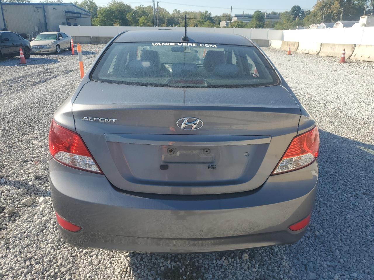2013 Hyundai Accent Gls VIN: KMHCT4AE9DU504076 Lot: 81229795