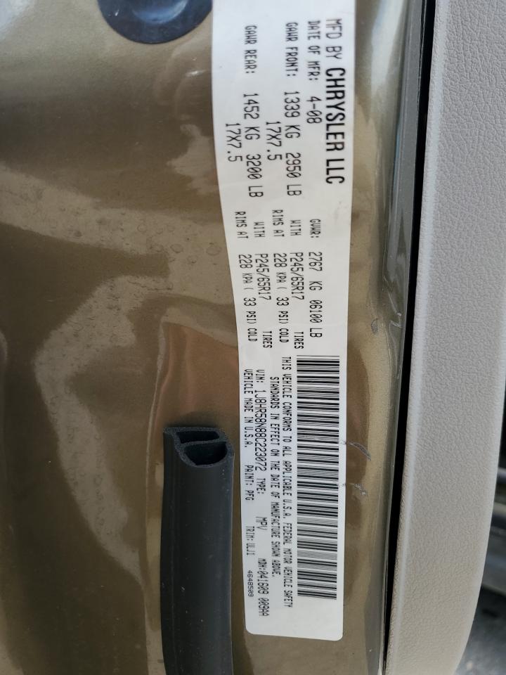 2008 Jeep Grand Cherokee Limited VIN: 1J8HR58N88C223072 Lot: 81407665