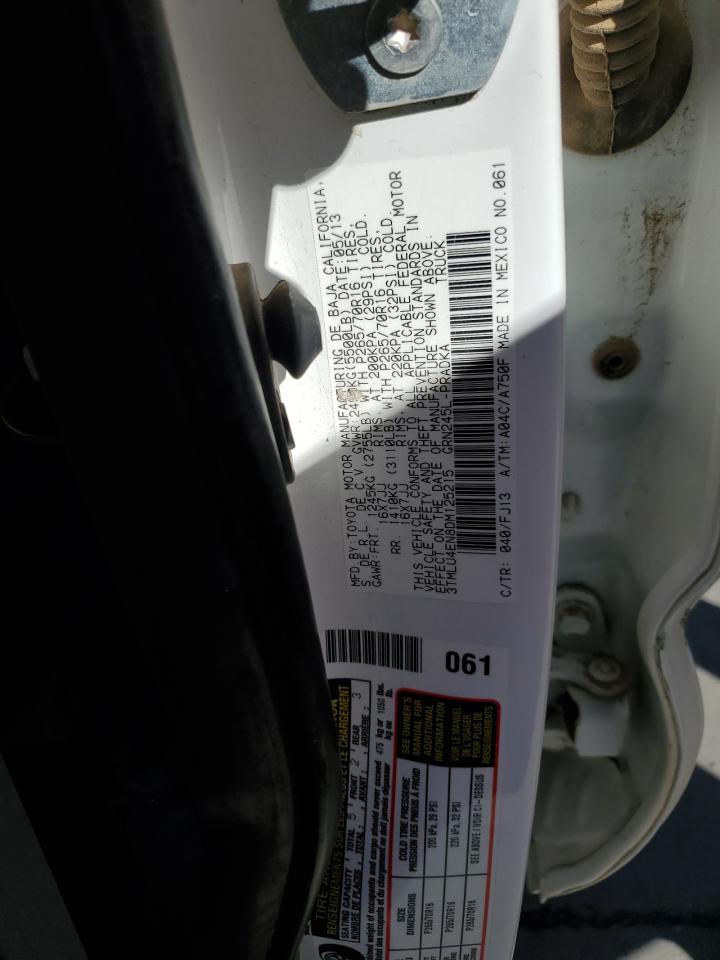 2013 Toyota Tacoma Double Cab VIN: 3TMLU4EN8DM125215 Lot: 83961535