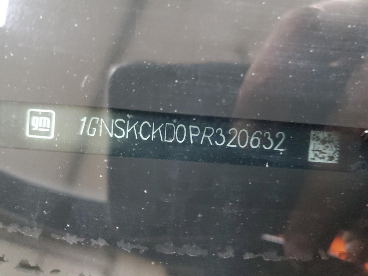 2023 Chevrolet Suburban K1500 Lt VIN: 1GNSKCKD0PR320632 Lot: 71655125