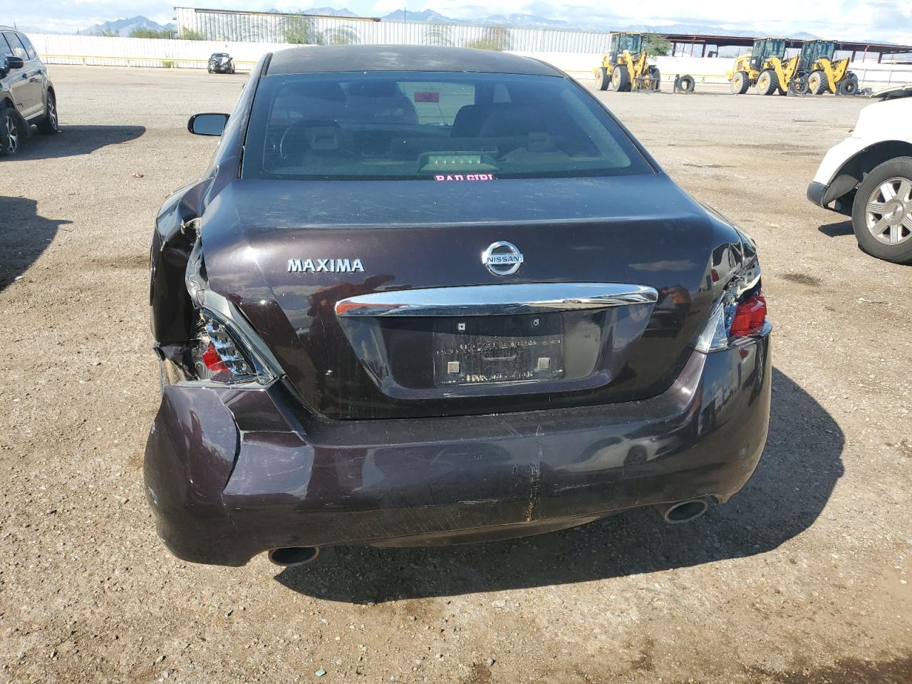 2014 Nissan Maxima S VIN: 1N4AA5AP4EC491436 Lot: 81642115