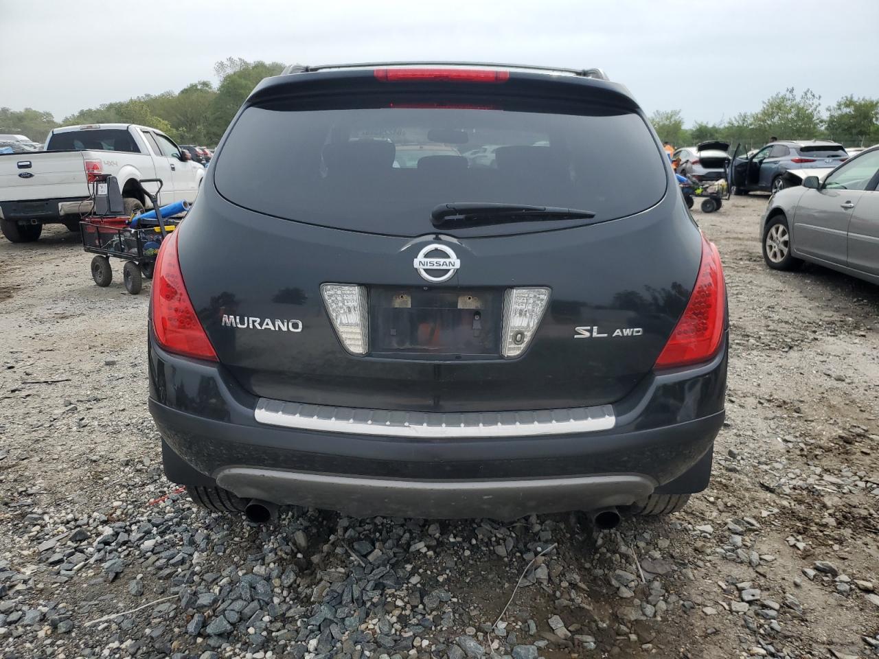 2007 Nissan Murano Sl VIN: JN8AZ08W27W649880 Lot: 84229345