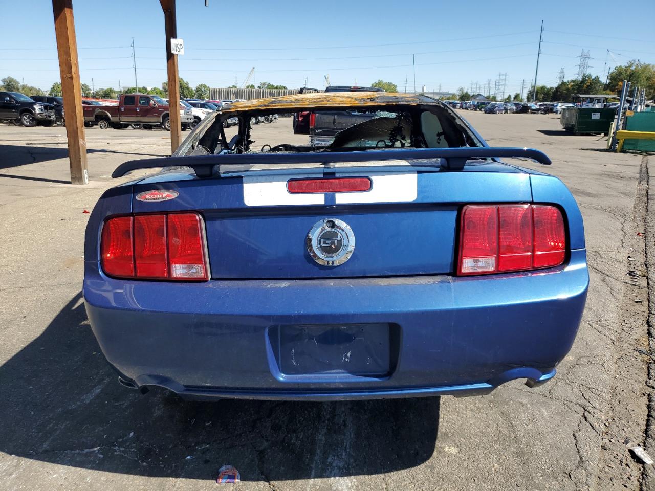 2007 Ford Mustang Gt VIN: 1ZVFT82H375225090 Lot: 81851045