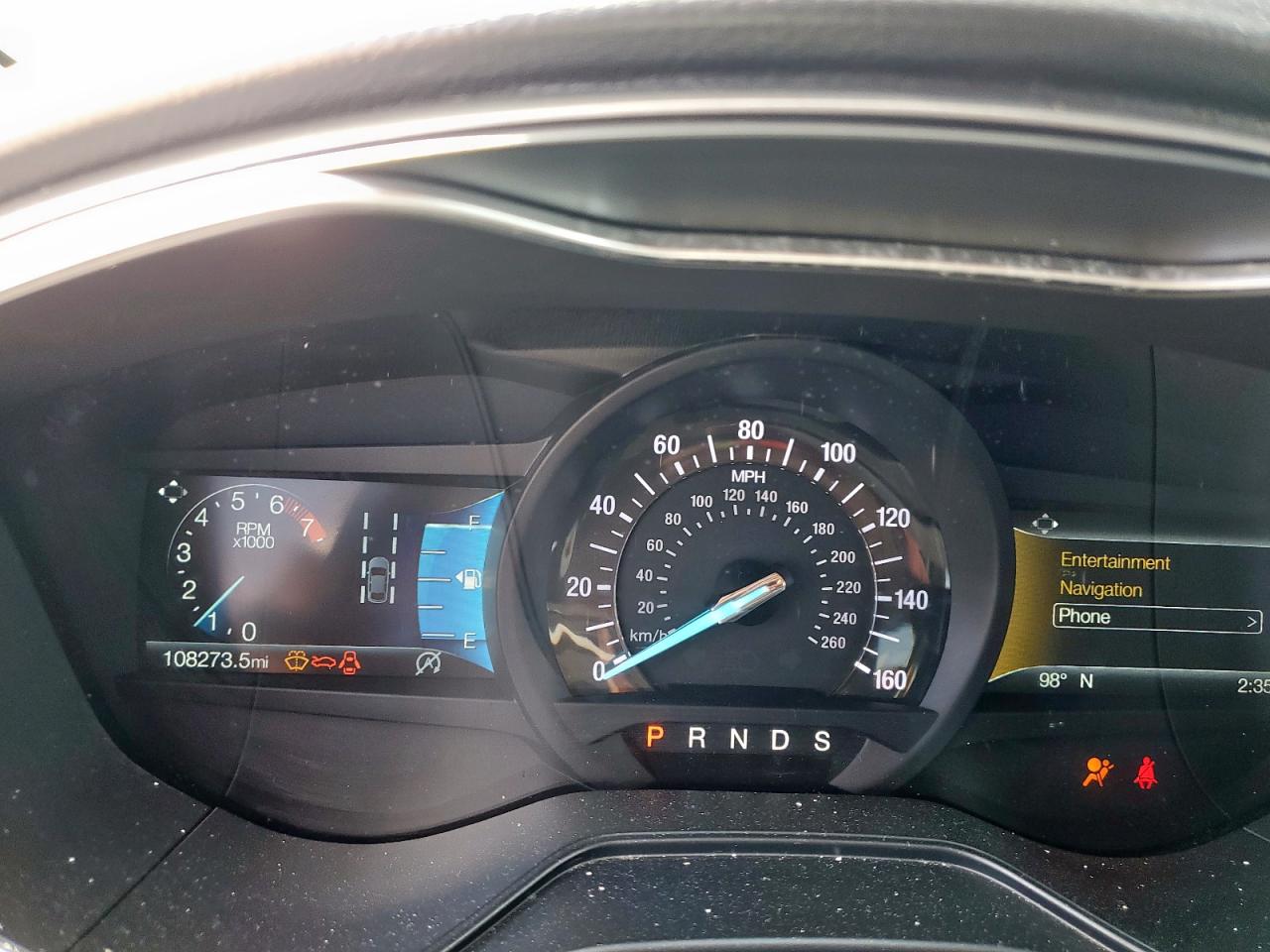 2019 Ford Fusion Se VIN: 3FA6P0HD2KR170351 Lot: 84708545