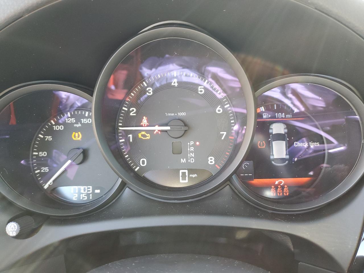 2024 Porsche Macan Base VIN: WP1AA2A58RLB09419 Lot: 80916305