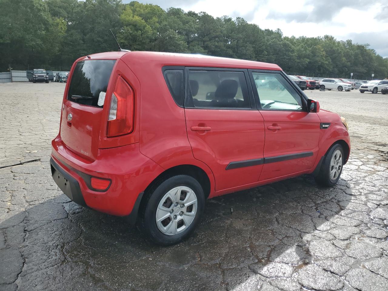 2013 Kia Soul red null gas KNDJT2A53D7498547 photo #4