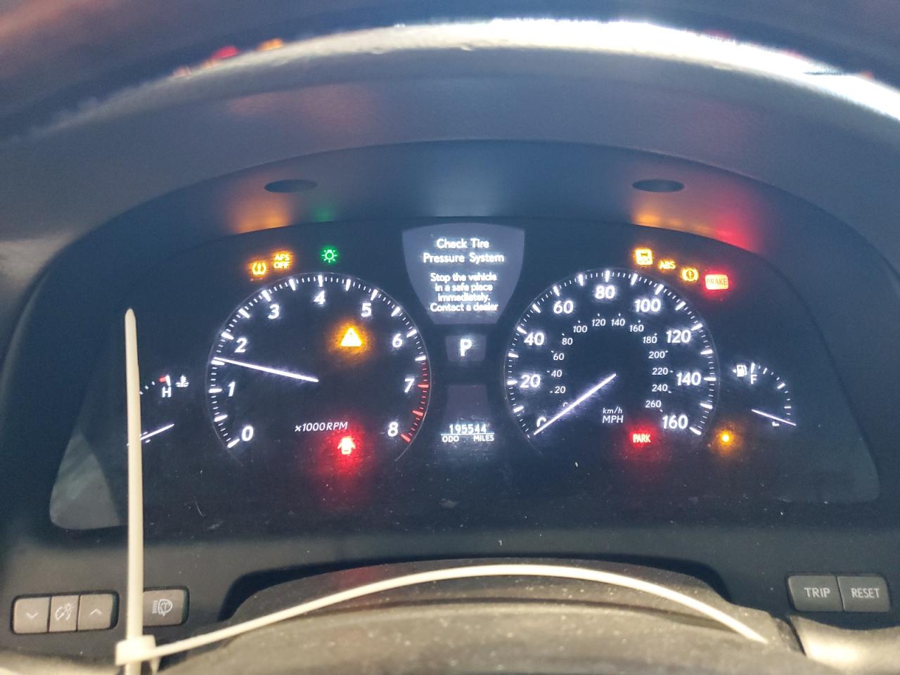 2007 Lexus Ls 460 VIN: JTHBL46F275010074 Lot: 81507265