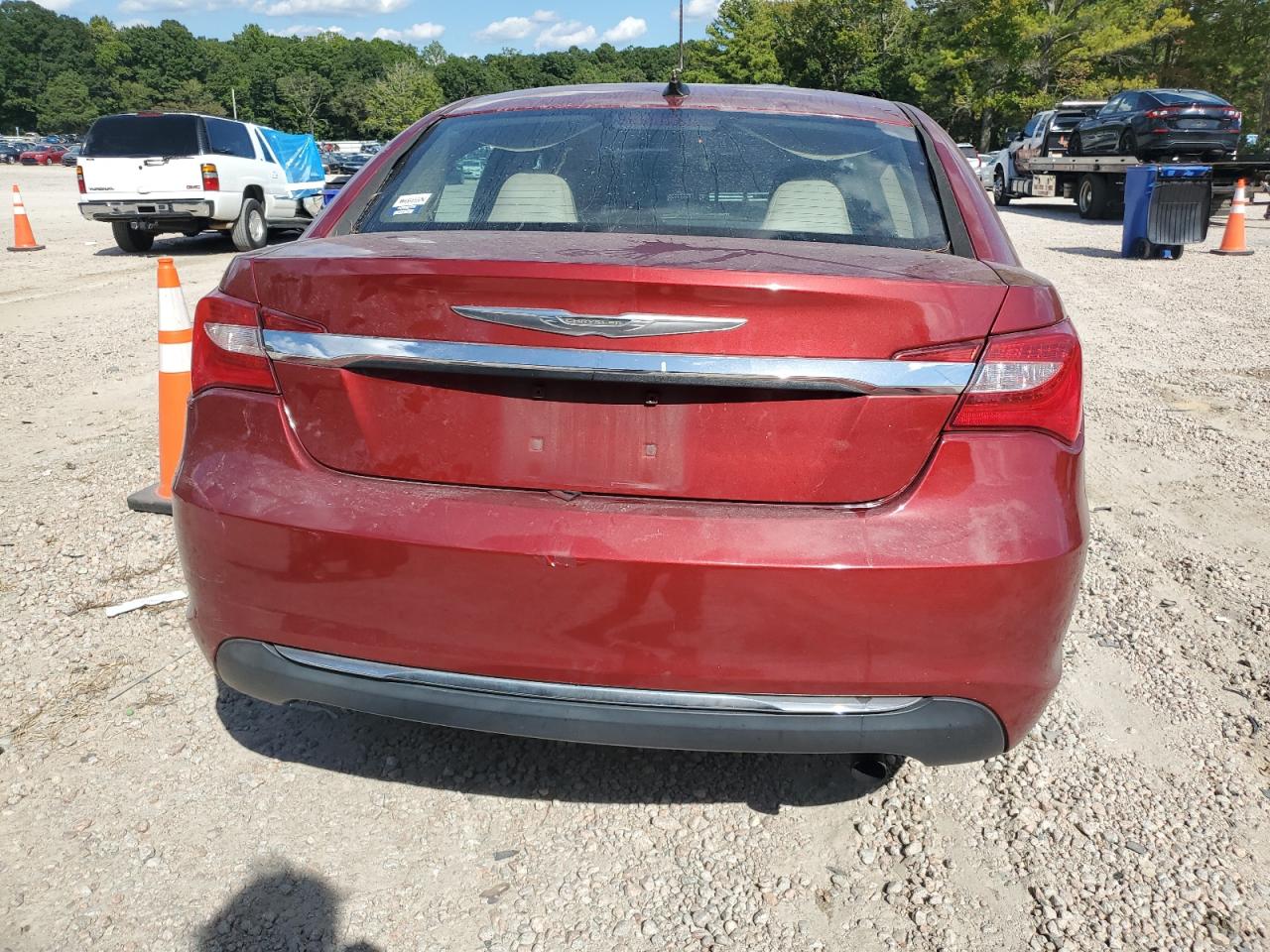 2014 Chrysler 200 Lx VIN: 1C3CCBAB8EN122846 Lot: 71610855