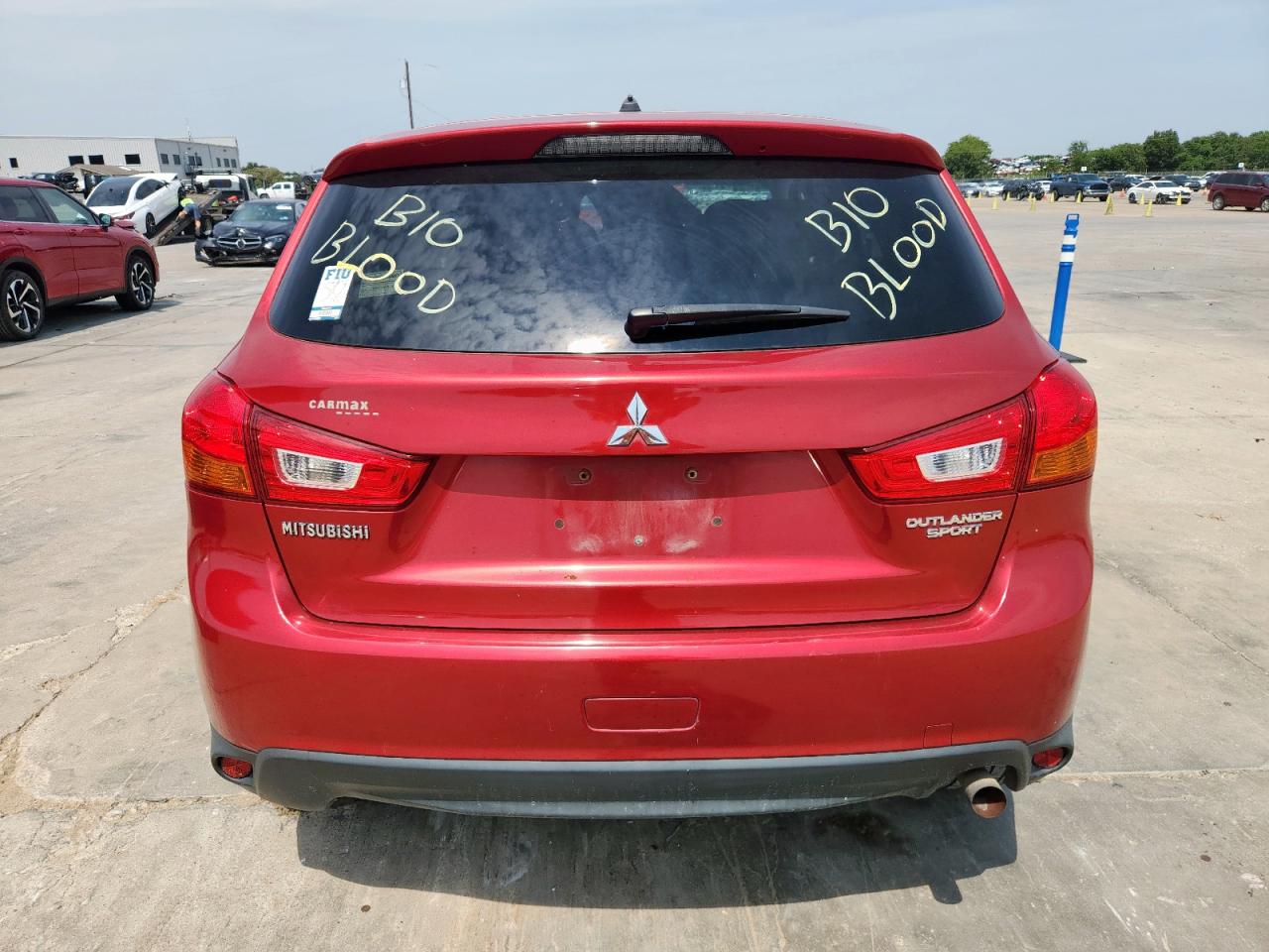 2013 Mitsubishi Outlander Sport Es VIN: 4A4AP3AU6DE020001 Lot: 71909315