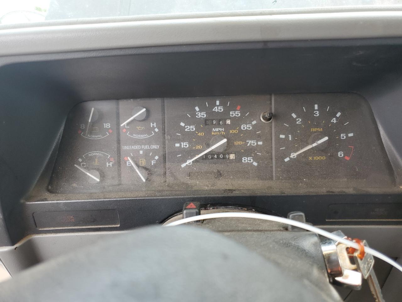 1991 Ford Ranger Super Cab VIN: 1FTCR15T2MTA40662 Lot: 71111795