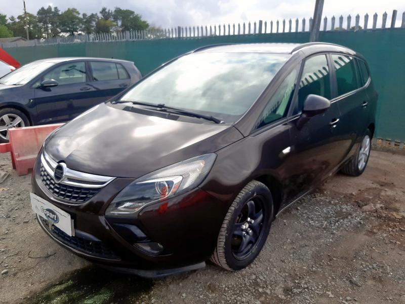2015 VAUXHALL ZAFIRA EXCLUSIV for sale at Copart WOLVERHAMPTON