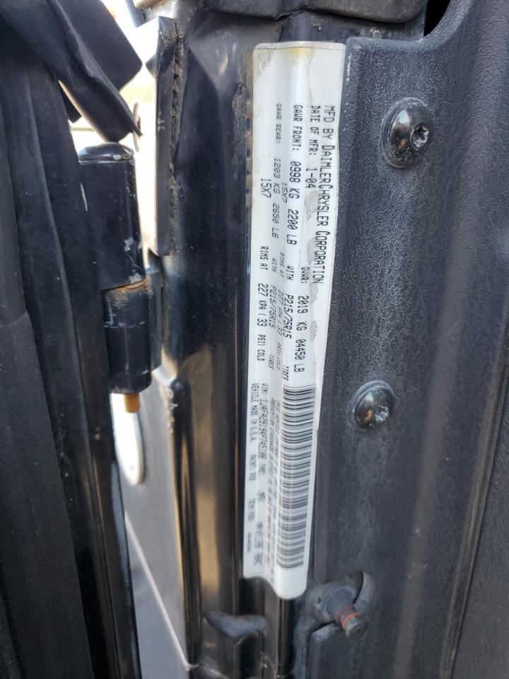 2004 Jeep Wrangler / Tj Se VIN: 1J4FA29194P745108 Lot: 83759415