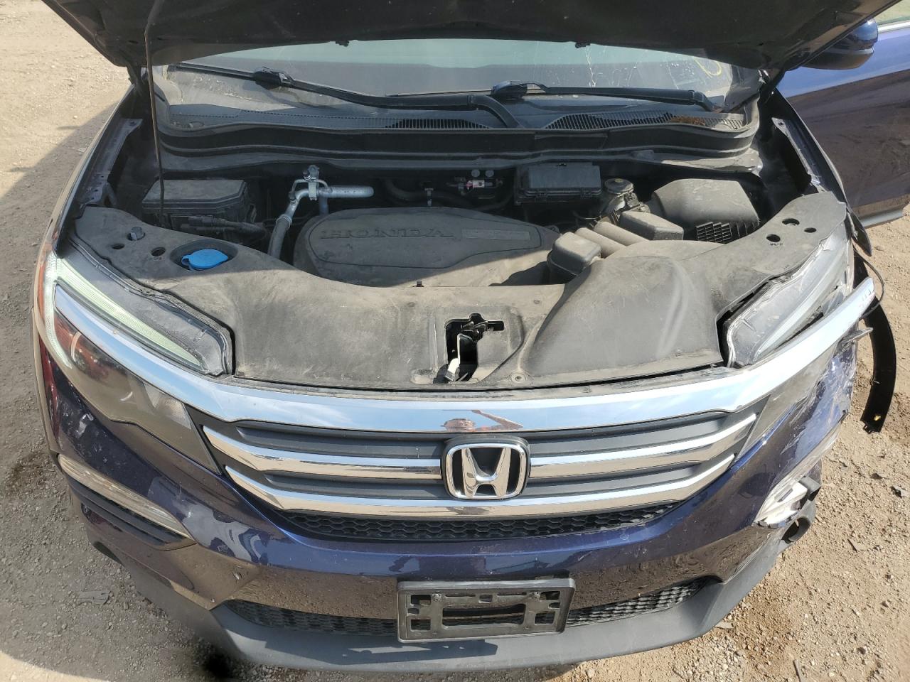 2016 Honda Pilot Exln VIN: 5FNYF6H75GB043430 Lot: 80393175