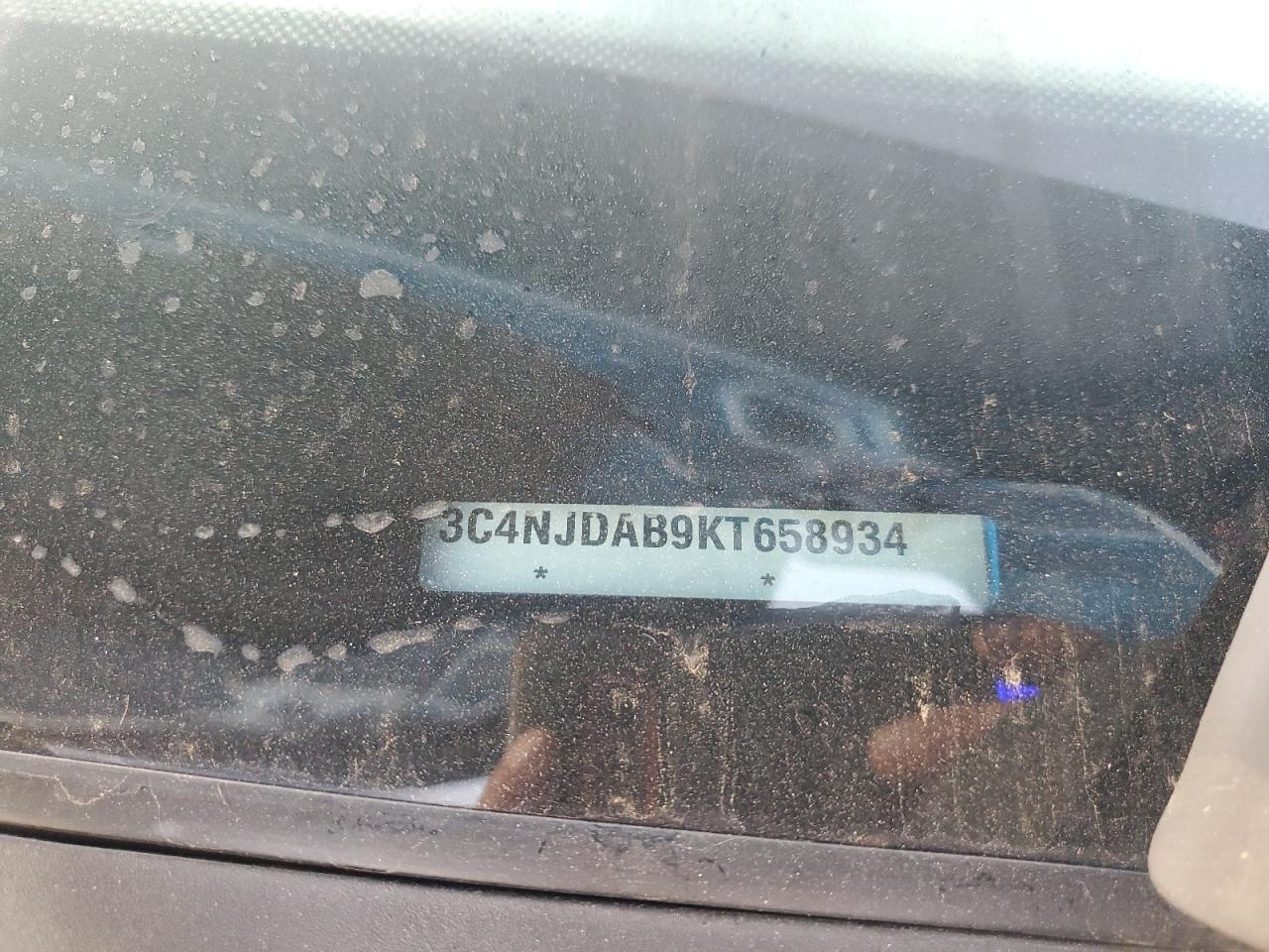 2019 Jeep Compass Sport VIN: 3C4NJDAB9KT658934 Lot: 80175385