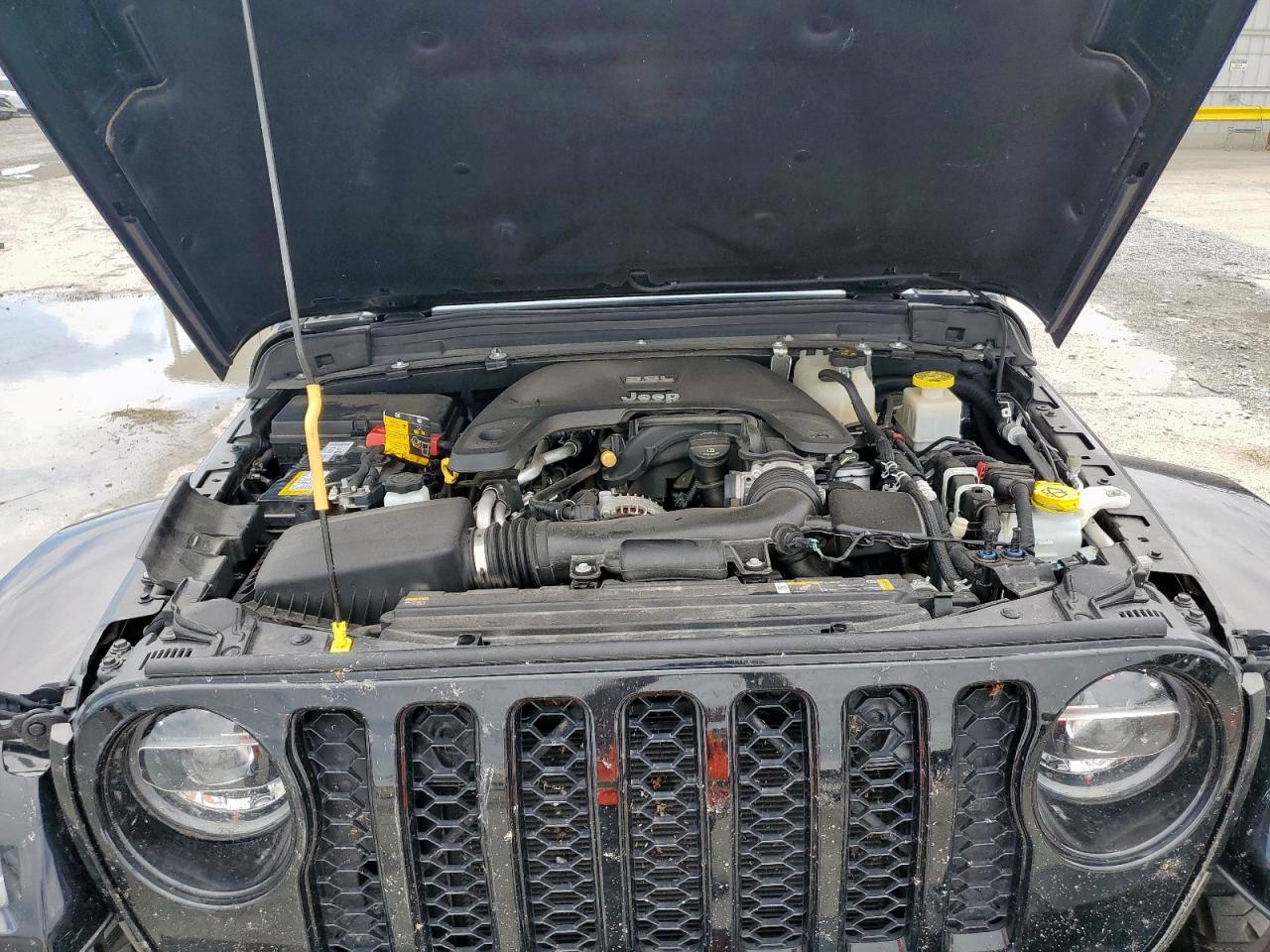 2021 Jeep Gladiator Overland VIN: 1C6HJTFGXML609601 Lot: 80745145