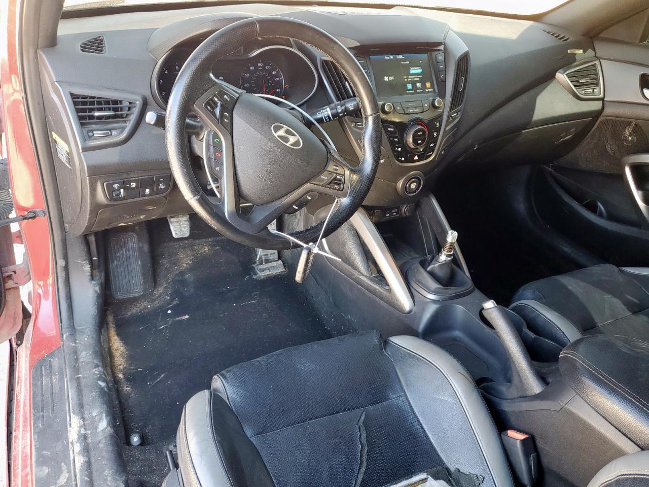 2016 Hyundai Veloster Turbo VIN: KMHTC6AE9GU292537 Lot: 84834555