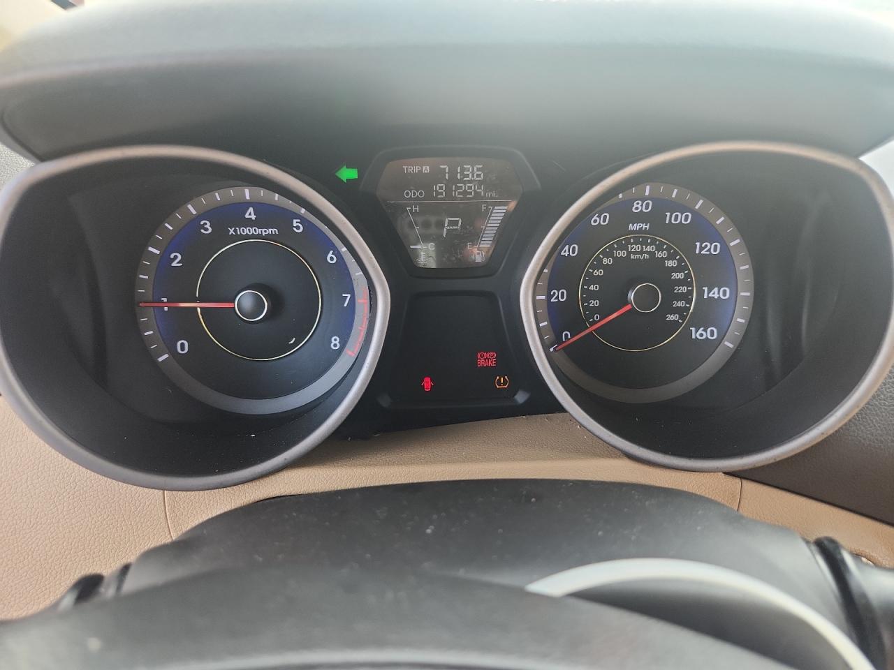 2012 Hyundai Elantra Gls VIN: KMHDH4AE4CU490107 Lot: 71772425