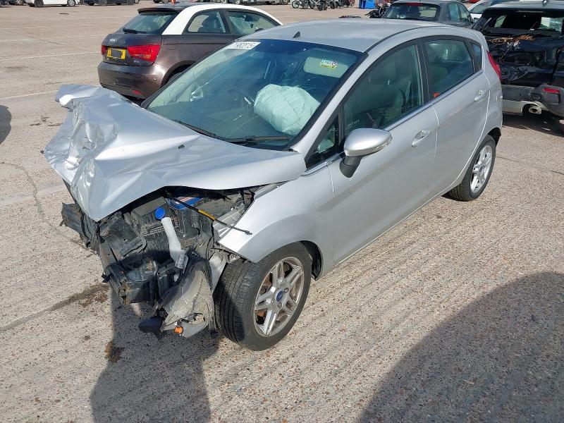 2013 FORD FIESTA 1.5 TDCI ZETEC 5DR for sale at Copart SANDWICH