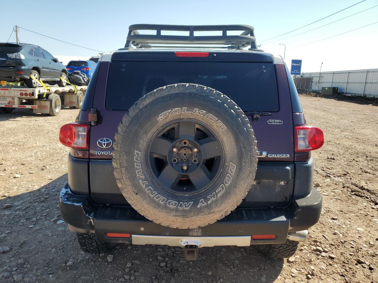 2007 Toyota Fj Cruiser VIN: JTEBU11F270077755 Lot: 80556915