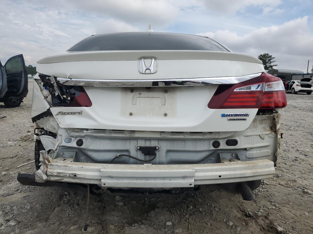 2017 Honda Accord Touring Hybrid VIN: JHMCR6F70HC030988 Lot: 81017875